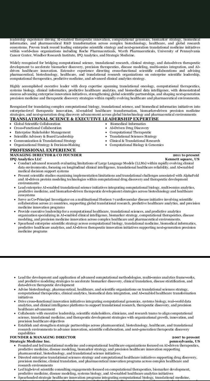Exhibit A resume sample thumbnail